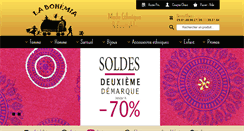 Desktop Screenshot of la-bohemia.com